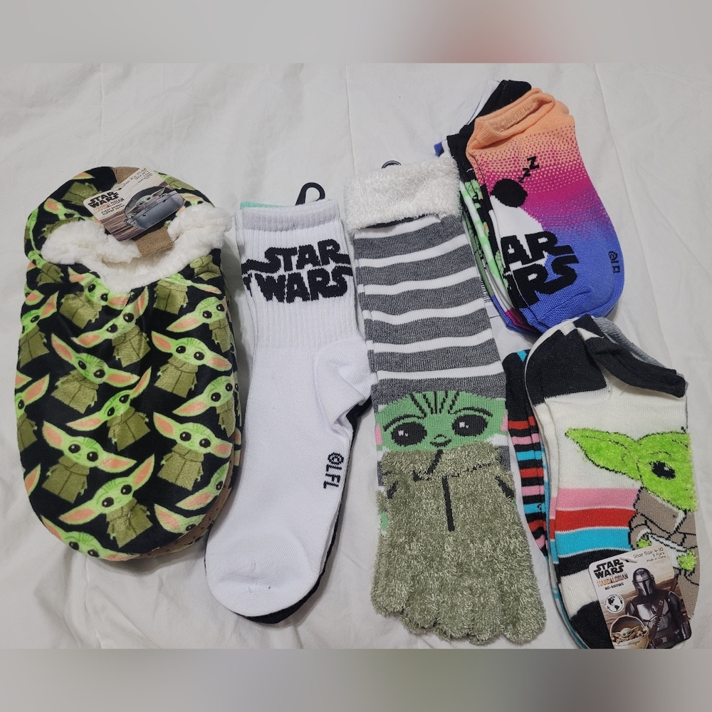 14 pairs Star Wars sock bundle